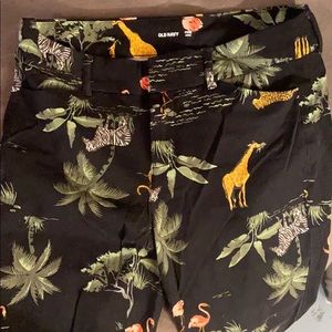 Old Navy Safari Print Pants
